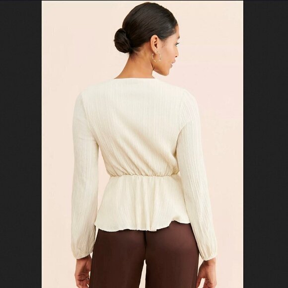 4SI3NNA (Sold At Free People) | Emery Peplum Top - Picture 3 of 7